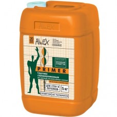 Грунтовка Alinex PRIMER, 5 кг (для стен и потолков,полимерная)
