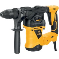 Перфоратор электрический RHV-1250-30, SDS-plus, 1250 Вт, 5 Дж, 3 плюс 1 реж. Denzel 26612