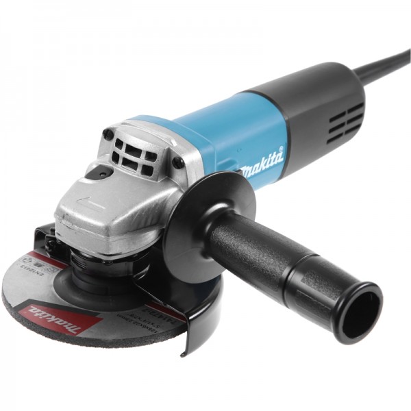 Угловая шлифовальная машина Makita 9557HNK6 115мм, 840Вт, 11000 об/мин, в кейсе