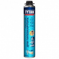 Пено-клей для гипсокартона "TYTAN Professional GUN", 840 мл