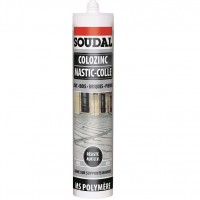 Клей-герметик кровельный Soudal Colozinc коричневый 290 мл