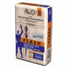 Затирка цементная для швов Alinex Flash белая 25 кг